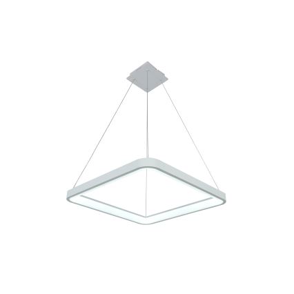 Brilagi - LED zatemnljiv viseči lestenec na kablu FALCON SLIM LED/50W/230V 3000-6500K 50x50 cm bela + daljinsko upravljanje