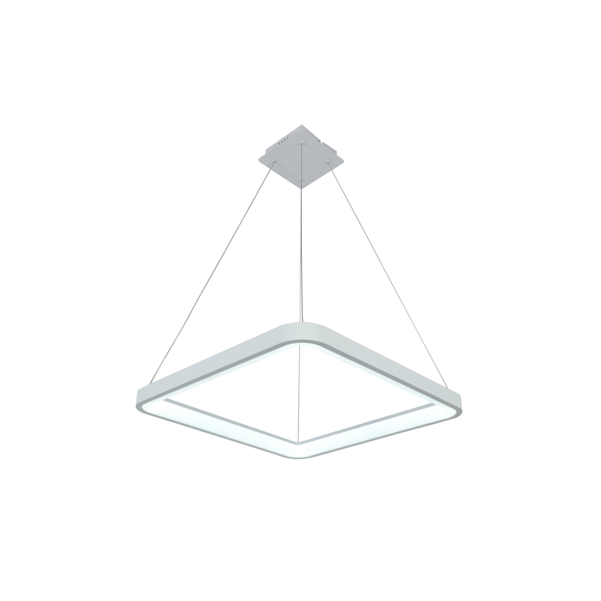 Brilagi - LED zatemnljiv viseči lestenec na kablu FALCON SLIM LED/50W/230V 3000-6500K 50x50 cm bela + daljinsko upravljanje