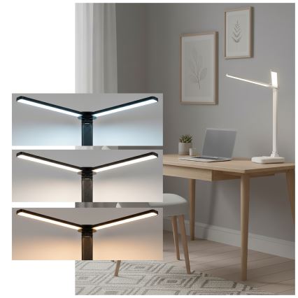 Brilagi - Zatemnjiva LED namizna svetilka MODO DUO LED/8W/5V 3000/4000/6500K bela