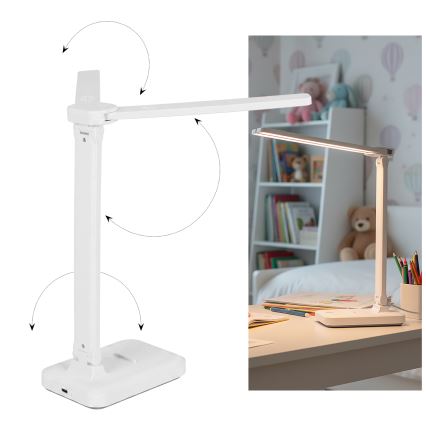 Brilagi - Zatemnjiva LED namizna svetilka MODO DUO LED/8W/5V 3000/4000/6500K bela