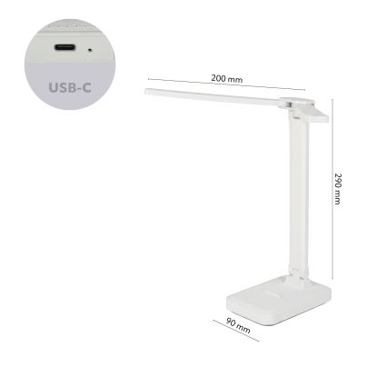 Brilagi - Zatemnjiva LED namizna svetilka MODO DUO LED/8W/5V 3000/4000/6500K bela