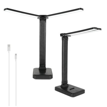 Brilagi - zatemnjiva LED namizna svetilka MODO DUO LED/8W/5V 3000/4000/6500K črna
