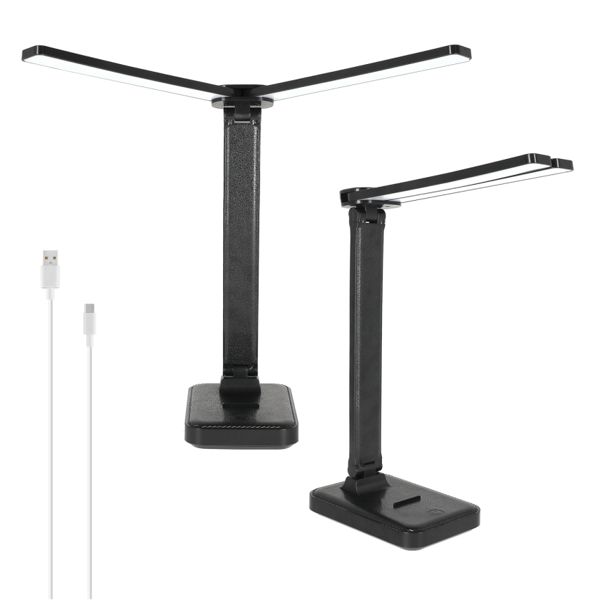 Brilagi - zatemnjiva LED namizna svetilka MODO DUO LED/8W/5V 3000/4000/6500K črna