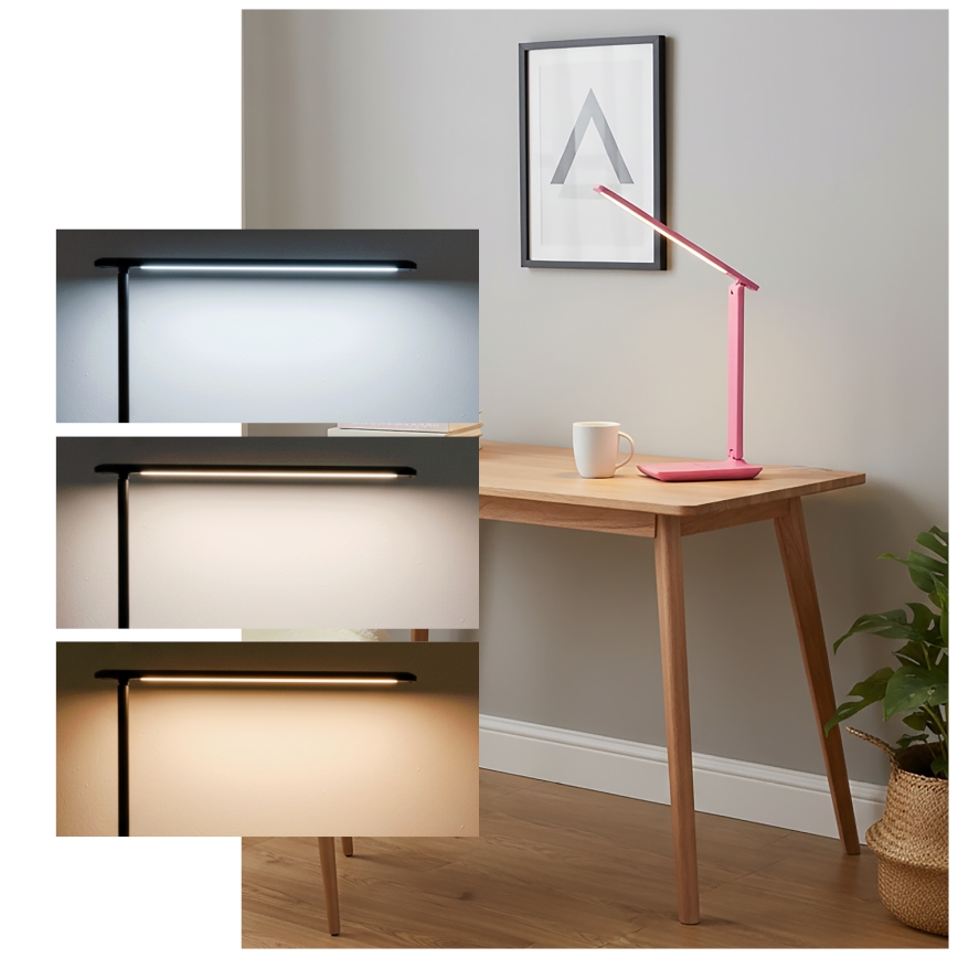 Brilagi - zatemnjevalna LED namizna svetilka MODO LED/7W/230V 3000/4000/6500K rožnata