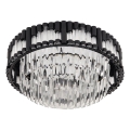 Brilagi - Zatemnjiva LED stropna svetilka CROWN LED/41W/230V 3000-6000K premer 48 cm črna + daljinski upravljalnik