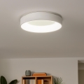 Brilagi - zatemnjiva LED stropna svetilka FALCON LED/80W/230V 3000–6500K, premer 60 cm, bela, z daljinskim upravljalnikom