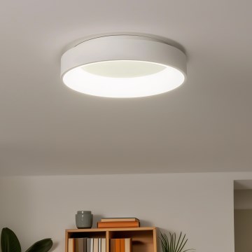 Brilagi - zatemnjiva LED stropna svetilka FALCON LED/80W/230V 3000–6500K, premer 60 cm, bela, z daljinskim upravljalnikom