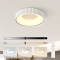 Brilagi - zatemnjiva LED stropna svetilka FALCON MODERN LED/30W/230V 3000-6000K 40 cm bela + daljinski upravljalnik