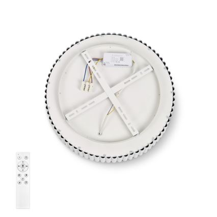 Brilagi - zatemnjiva LED stropna svetilka FALCON MODERN LED/30W/230V 3000-6000K 40 cm bela + daljinski upravljalnik