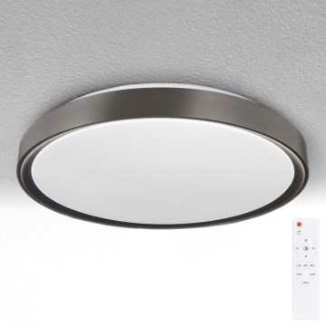 Brilagi - Zatemnjiva LED stropna svetilka FANCIA LED/48W/230V 3000-6500K premer 39 cm antracit + daljinski upravljalnik