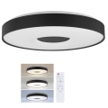 Brilagi - Zatemnjiva LED stropna svetilka JAMIS LED/48W/230V 3000-6500K premer 39 cm črna + + daljinski upravljalnik