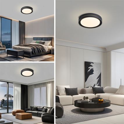 Brilagi - Zatemnjevalna LED stropna svetilka KREON LED/54W/230V 3000-6000K bela premer 38 cm + daljinski upravljalnik