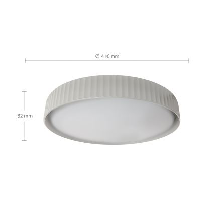 Brilagi - LUCIA LED stropno svetilo z zatemnitvijo LED/48W/230V 3000-6500K, premer 41 cm, belo + daljinski upravljalnik