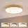 Brilagi - Zatemnjiva LED stropna svetilka MANAROLA SMART LED/36W/230V 3000-6000K Wi-Fi Tuya Beacon, premer 51 cm, hrast + daljinski upravljalnik
