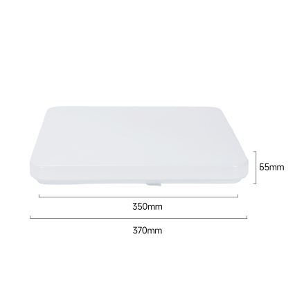 Brilagi - Zatemnljivo stropno LED svetilo MILKY WAY LED/24W/230V 3000-6500K 37x37 cm + daljinski upravljalnik