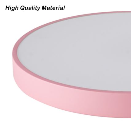 Brilagi - Zatemnljivo LED stropno svetilo POOL LED/36W/230V 3000-6000K, premer 30 cm, rožnato + daljinski upravljalnik