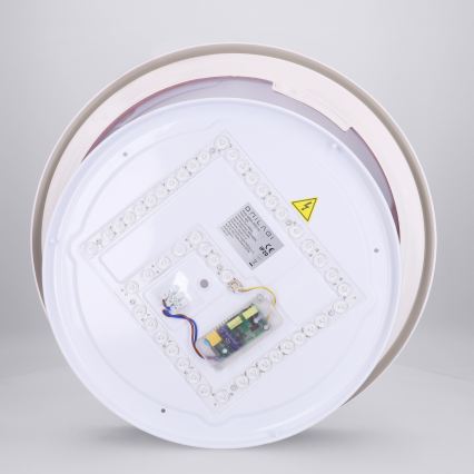 Brilagi - LED zatemnjevalna stropna svetilka MATTEO LED/48W/230V 3000-6500K, premer 41 cm, rdeča + daljinski upravljalnik