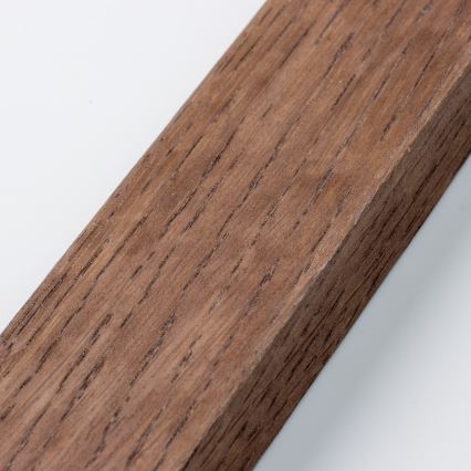Brilagi - Zatemnljivo LED stropno svetilo SLIMFRAME WOOD LED/58W/230V 124x34 cm 3000-6000K temno rjavo + s priloženim daljinskim upravljalnikom