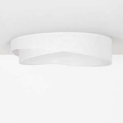 BRILAGI - LED stropna svetilka z zatemnitvijo VELVET TWIST LED/36W/230V 3000-6000K premer 65 cm Wi-Fi Tuya Beacon bela + daljinski upravljalnik