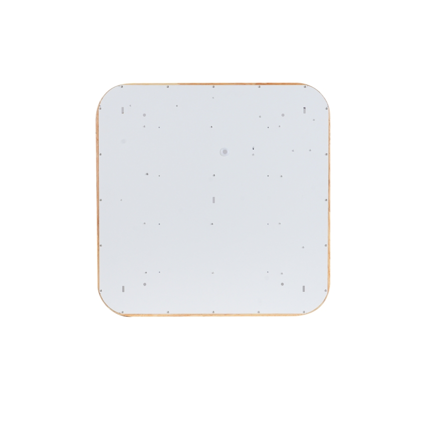 Brilagi - LED zatemljivo stropno svetilo WOODLINE SQUARE LED/48W/230V 3000-6000K hrast 40x40 cm + daljinski upravljalnik