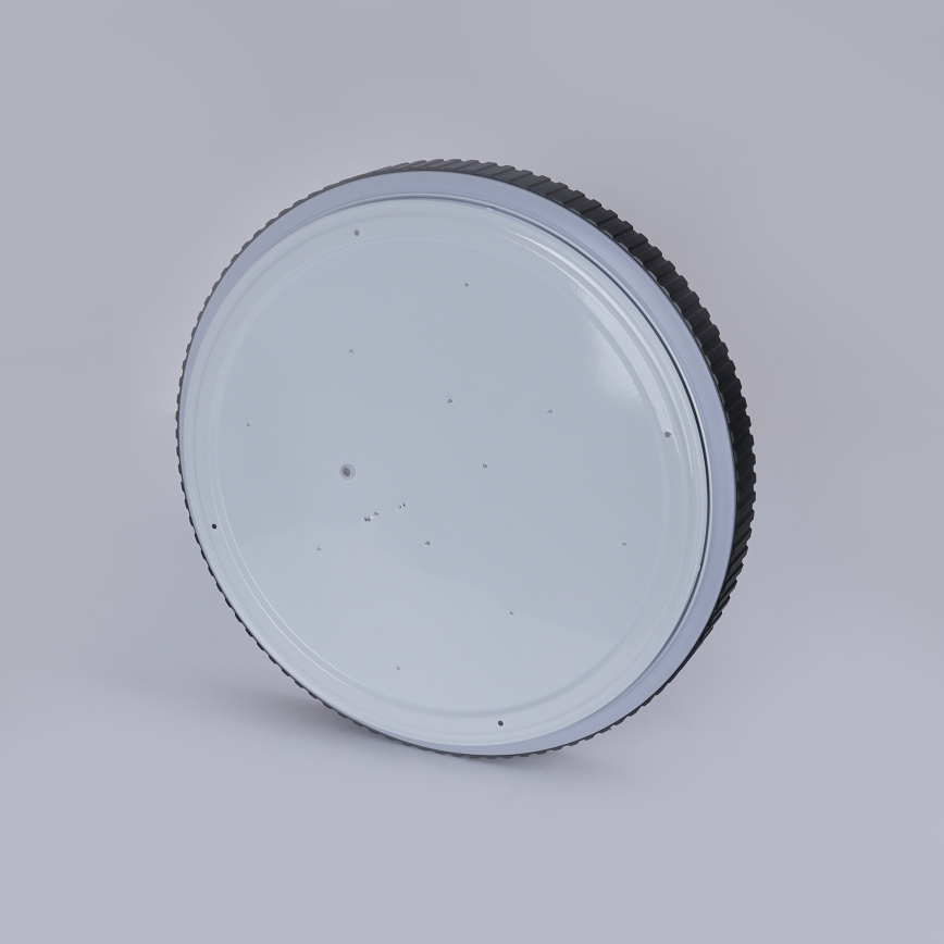 Brilagi - LED zatemnljivo stropno svetilo CORVO LED/72W/230V 3000-6000K črna, premer 50 cm + daljinski upravljalnik