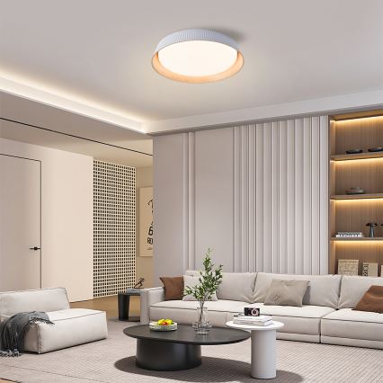 Brilagi - LED zatemnjevalna stropna svetilka ORINO LED/54W/230V 3000-6000K bela, premer 43 cm + daljinski upravljalnik