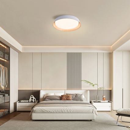 Brilagi - LED zatemnjevalna stropna svetilka ORINO LED/54W/230V 3000-6000K bela, premer 43 cm + daljinski upravljalnik