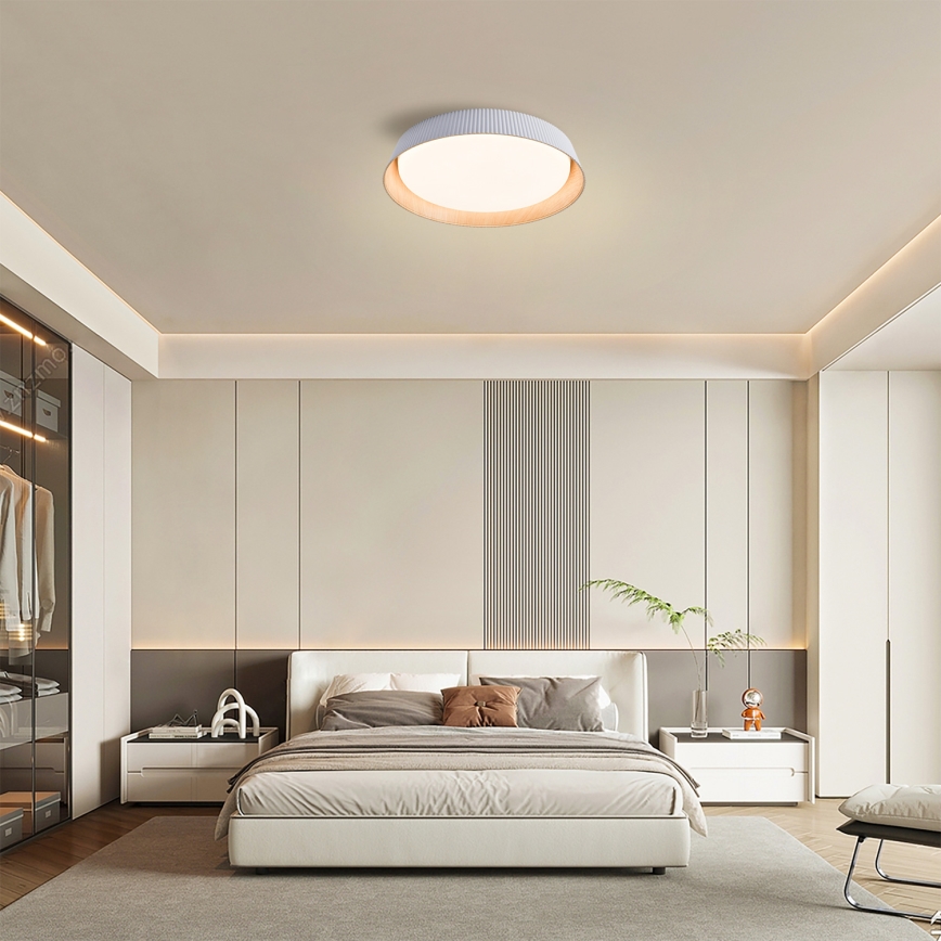 Brilagi - LED zatemnjevalna stropna svetilka ORINO LED/54W/230V 3000-6000K bela, premer 43 cm + daljinski upravljalnik