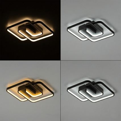 Brilagi - LED stropna svetilka z zatemnjevanjem VELO LED/64W/230V 3000-6500K 48x48 cm + z daljinskim upravljalnikom