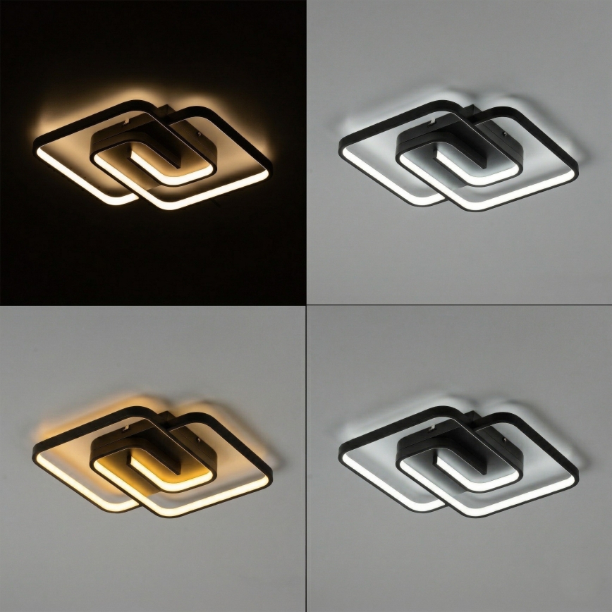 Brilagi - LED stropna svetilka z zatemnjevanjem VELO LED/64W/230V 3000-6500K 48x48 cm + z daljinskim upravljalnikom