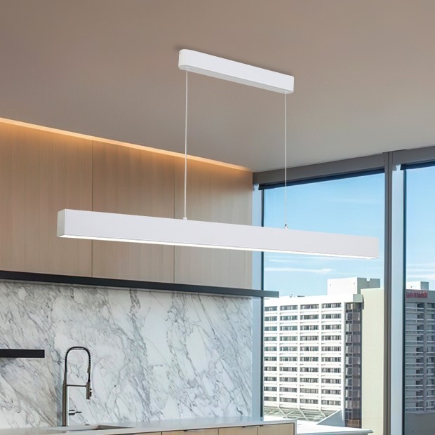 Brilagi - Zatemnjiva viseča LED svetilka na jeklenem lanku SLEEKLINE SMART LED/40W/230V 3000–6000K Wi-Fi Tuya, bela + daljinski upravljalnik