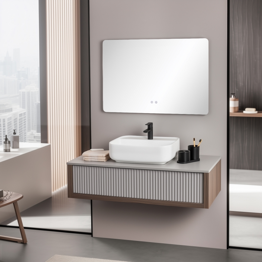 Brilagi - LED ogrevano ogledalo za kopalnico DIANA LED/20W/230V 60x90 cm IP44 CRI 90 zatemnljivo + CCT