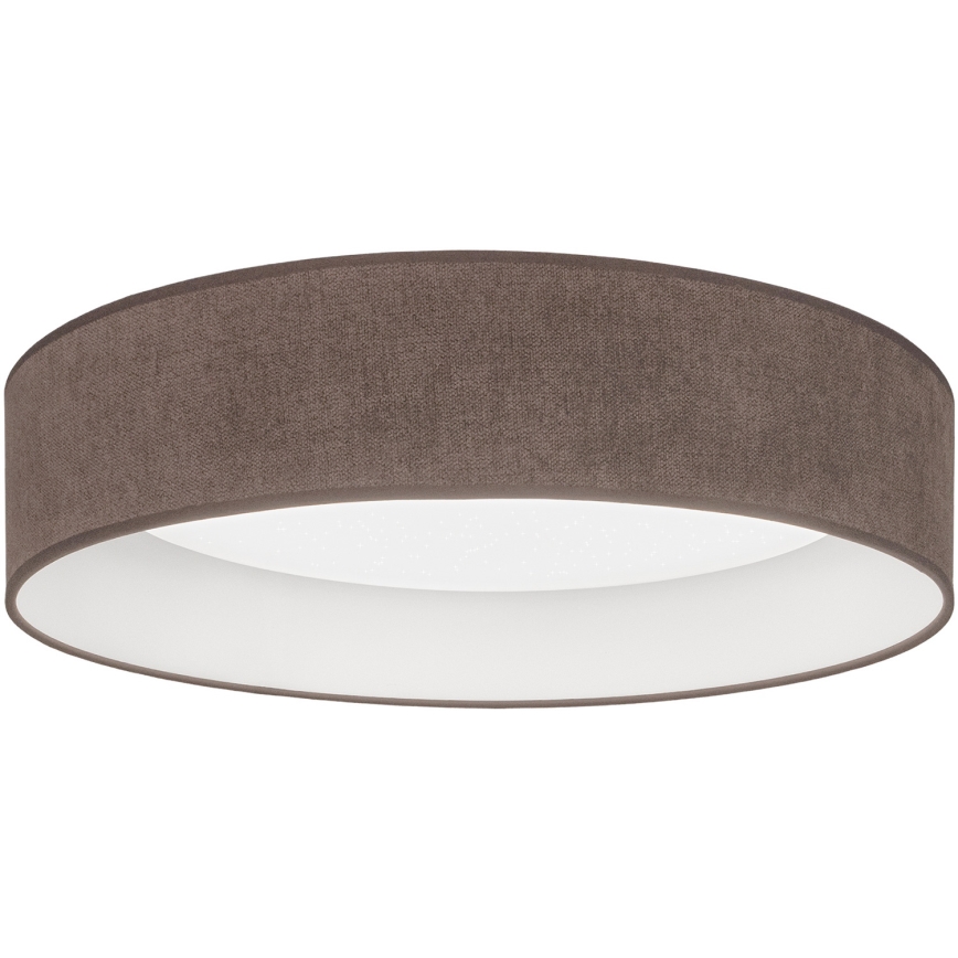 Brilagi - LED stropna svetilka z zatemnjevanjem VELVET SMARTIX STARS LED/36W/230V 3000-6000K, premer 55 cm, rjava, Wi-Fi Tuya Beacon + daljinski upravljalnik