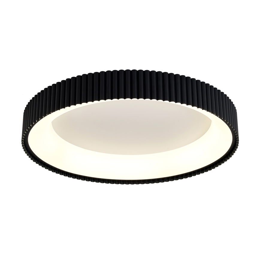 Brilagi - Zatemnljivo LED stropno svetilo FALCON MODERN LED/54W/230V 3000-6500K premer 60 cm črna + daljinski upravljalnik