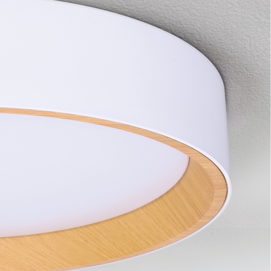 Brilagi - Zatemnjevalna LED stropna svetilka LARIOS LED/72W/230V bela premer 59 cm + daljinski upravljalnik