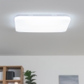 Brilagi - Zatemnjivo LED stropno svetilo SHINE LED/24W/230V, premer 60 cm, 3000/4000/6500K, kremno, z daljinskim upravljalnikom