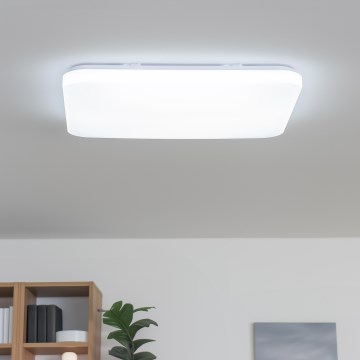 Brilagi - Zatemnjivo LED stropno svetilo SHINE LED/24W/230V, premer 60 cm, 3000/4000/6500K, kremno, z daljinskim upravljalnikom