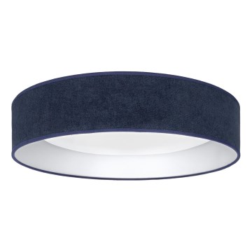 Brilagi - zatemnjivo LED stropno svetilo VELVET SMARTIX, 36 W, 230 V, 3000-6000 K, premer 55 cm, modra, Wi-Fi Tuya Beacon + daljinski upravljalnik