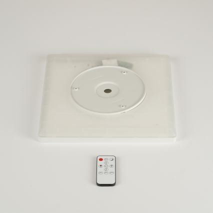 Brilagi - zatemnjiva LED stropna svetilka ULTRA SLIM LED/18W/230V 2700-6500K 30x30 cm bela + daljinski upravljalnik