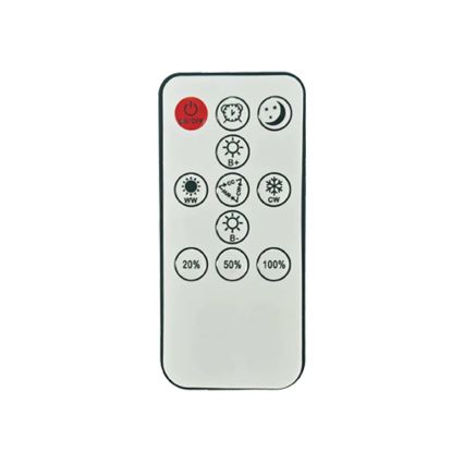 Brilagi - zatemnjiva LED stropna svetilka ULTRA SLIM LED/18W/230V 2700-6500K 30x30 cm bela + daljinski upravljalnik