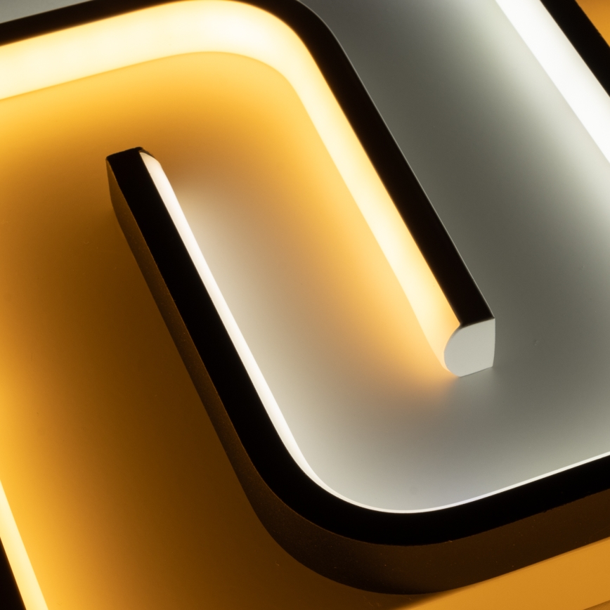 Brilagi - LED zatemnjevalna stropna svetilka VELO LED/64W/230V 48x48 cm 3000-6500K + daljinski upravljalnik