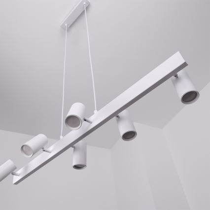 Brilagi - LED RGBW zatemnljiv viseči lestenec na jeklenem lanku SELE 6xGU10/6,5W/230V 2700-6500K bel + z daljinskim upravljalnikom