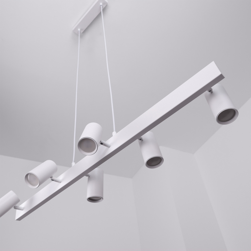 Brilagi - LED RGBW zatemnljiv viseči lestenec na jeklenem lanku SELE 6xGU10/6,5W/230V 2700-6500K bel + z daljinskim upravljalnikom