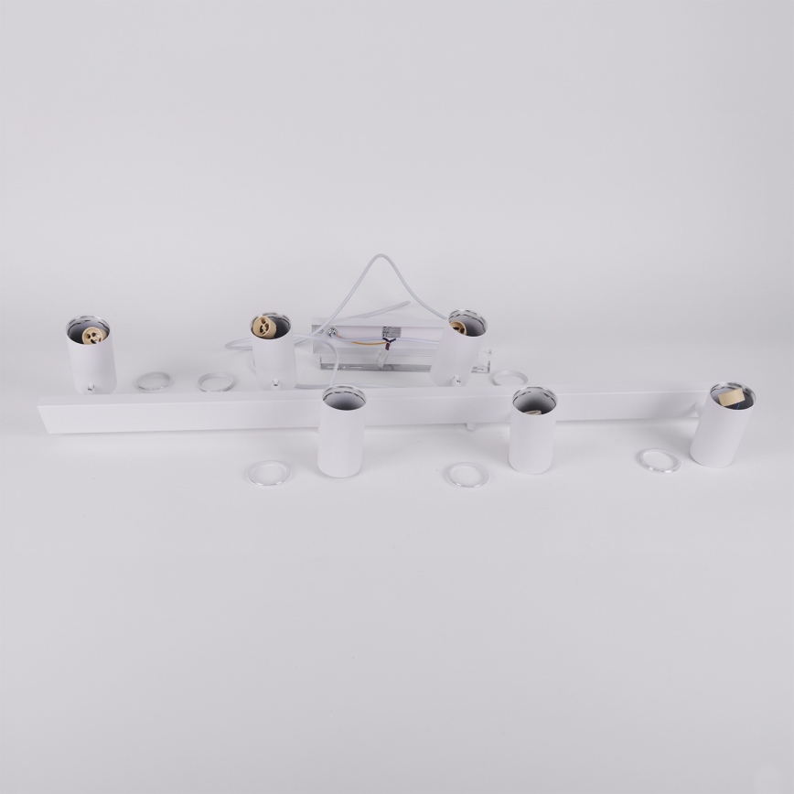 Brilagi - LED RGBW zatemnljiv viseči lestenec na jeklenem lanku SELE 6xGU10/6,5W/230V 2700-6500K bel + z daljinskim upravljalnikom