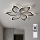 Brilagi - zatemnljiv stropni ventilator z LED, 34 W, 230 V, premer 83 cm, črn + daljinski upravljalnik