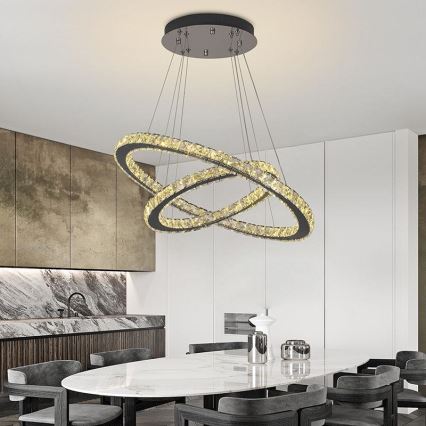Brilagi - LED zatemnljiv lestenec na kablu COSMOWAVE LED/115W/230V 3000-6500K + daljinski upravljalnik