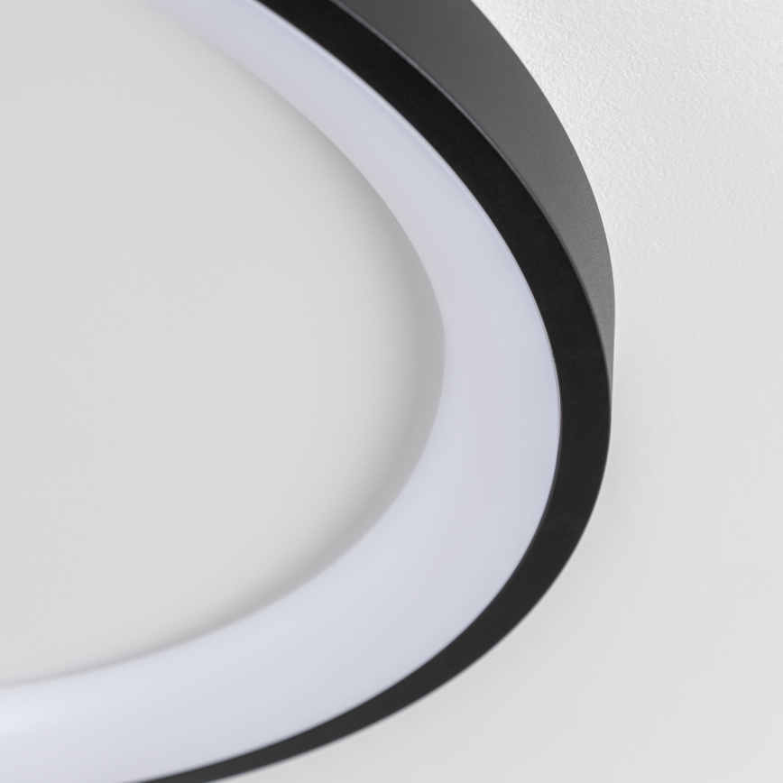 Brilagi - LED zatemnitveno stropno svetilo FALCON SLIM LED/42W/230V 3000-6500K Ø 50 cm črna + daljinski upravljalnik