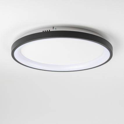 Brilagi - LED zatemnitveno stropno svetilo FALCON SLIM LED/42W/230V 3000-6500K Ø 50 cm črna + daljinski upravljalnik