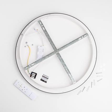 Brilagi - LED zatemnitveno stropno svetilo FALCON SLIM LED/42W/230V 3000-6500K Ø 50 cm črna + daljinski upravljalnik