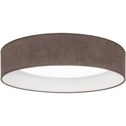 Brilagi - Zatemnjevalna LED stropna svetilka VELVET SMART VARI LED/24W/230V 3000-6500K premer 45 cm rjava + daljinski upravljalnik